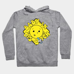 Rad baby boy on board Hoodie